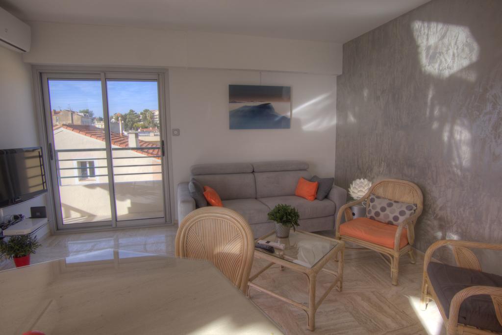 Beau 2 Pieces 3 Etoiles Vue Mer Et Montagnes Garage Prive Cannes Exterior foto